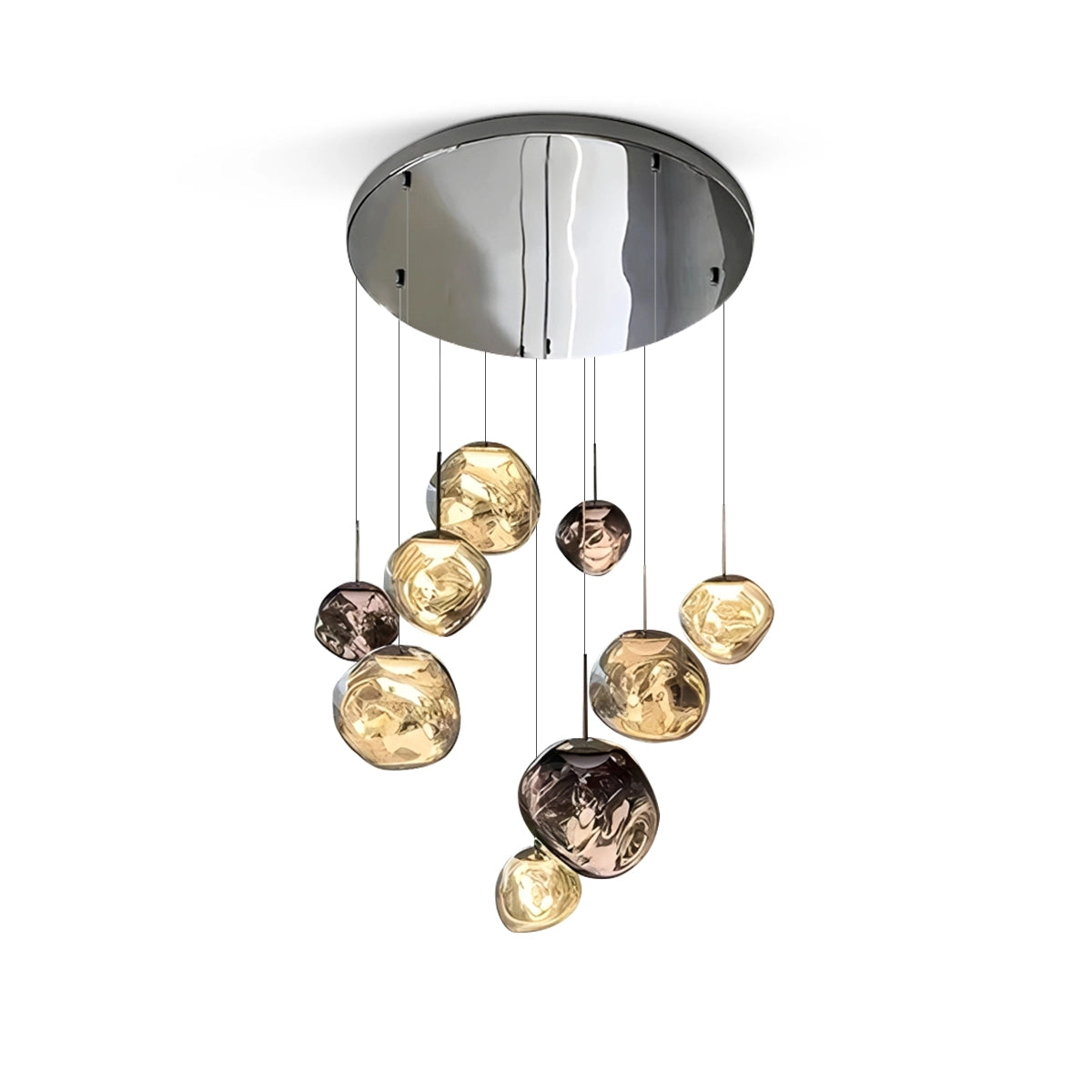 Antizer Large Lava Chandelier Customization
