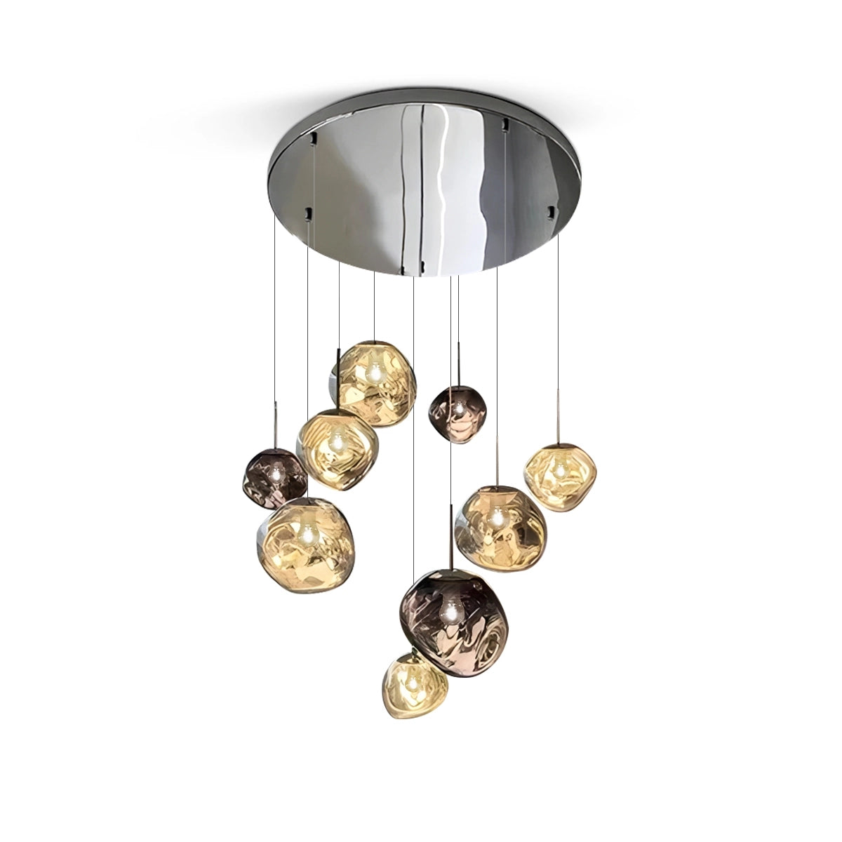 Antizer Large Lava Chandelier Customization