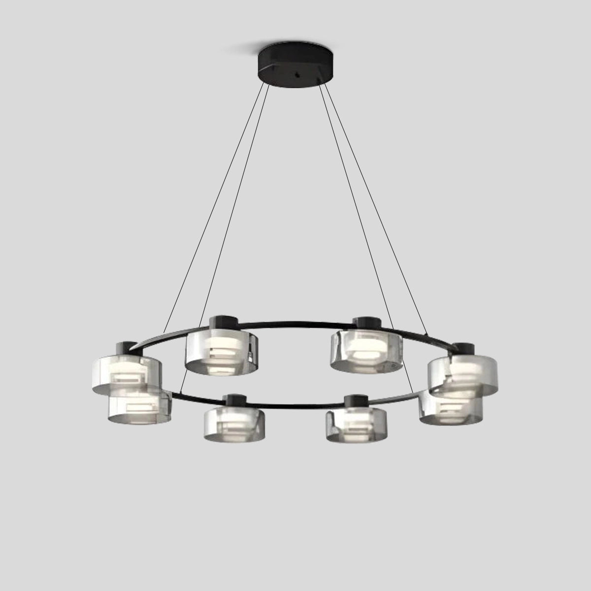 Antizer Light Luxury Creative Glass Chandelier