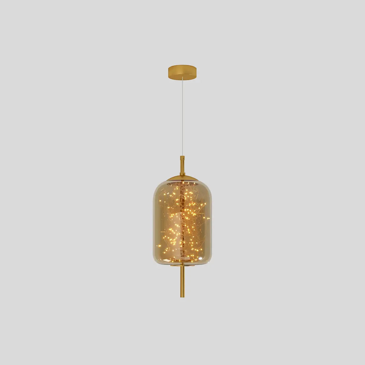 Antizer Twirl Modern Pendant Light for Bedroom