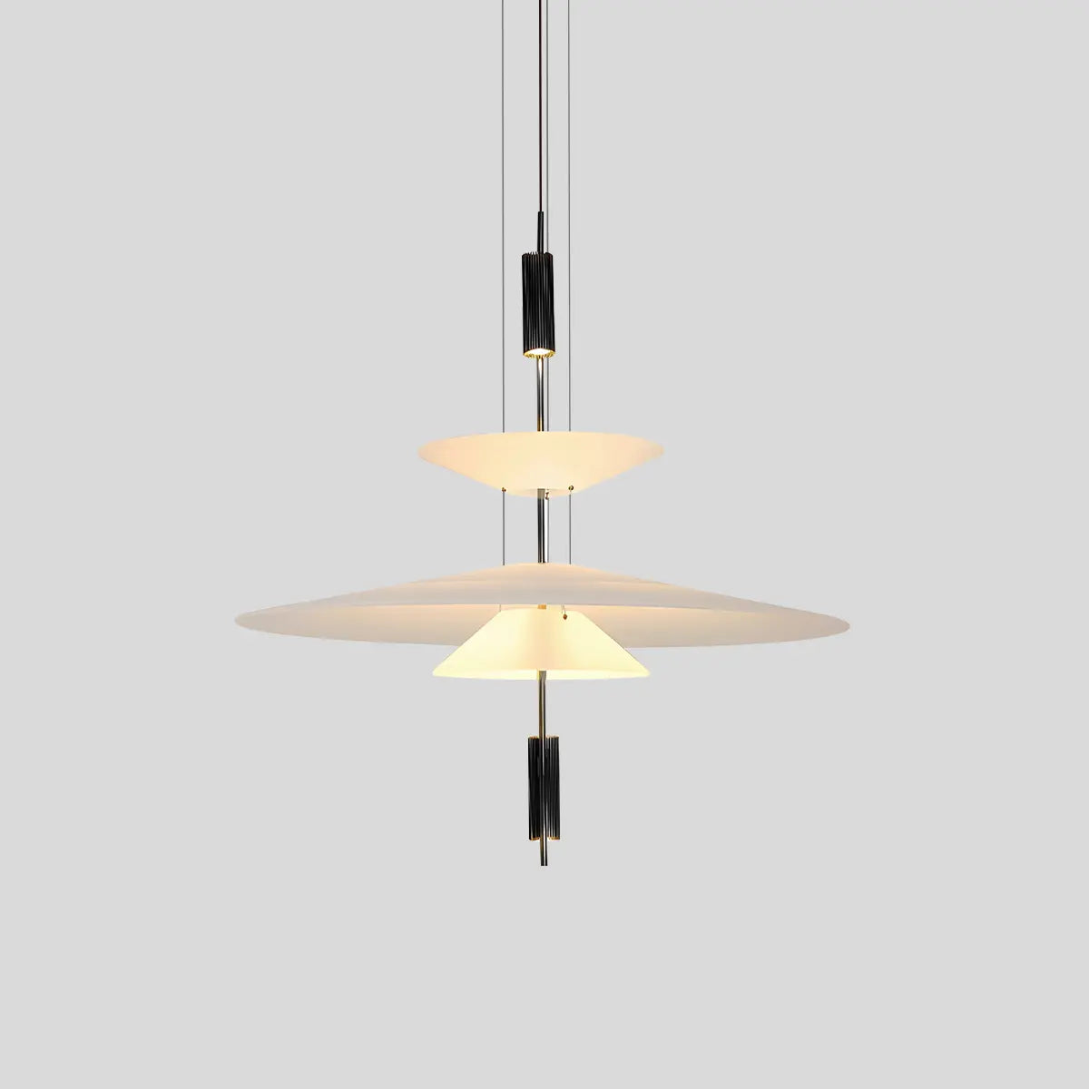 Antizer Layered Disc Pendant Light for Dining Room