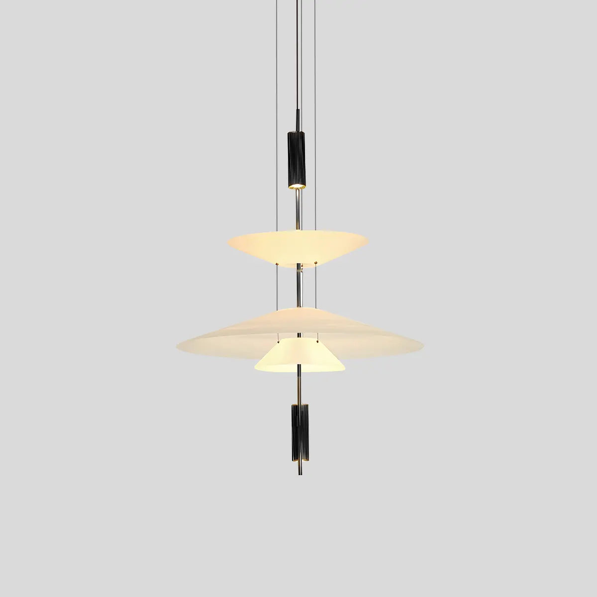 Antizer Layered Disc Pendant Light for Dining Room