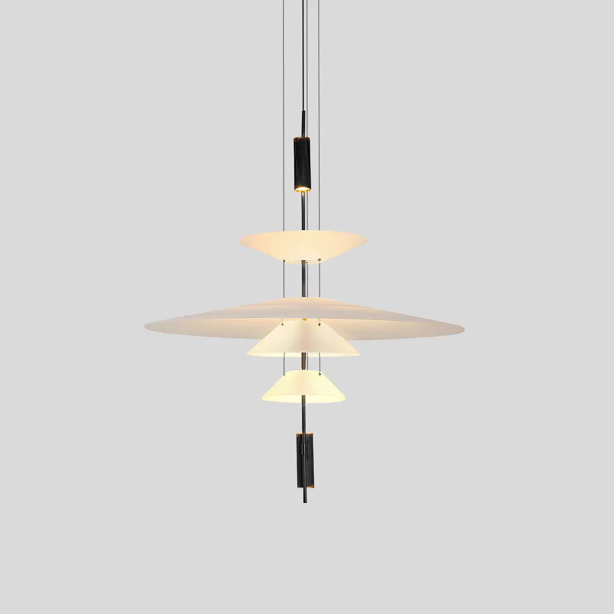 Antizer Layered Disc Pendant Light for Dining Room