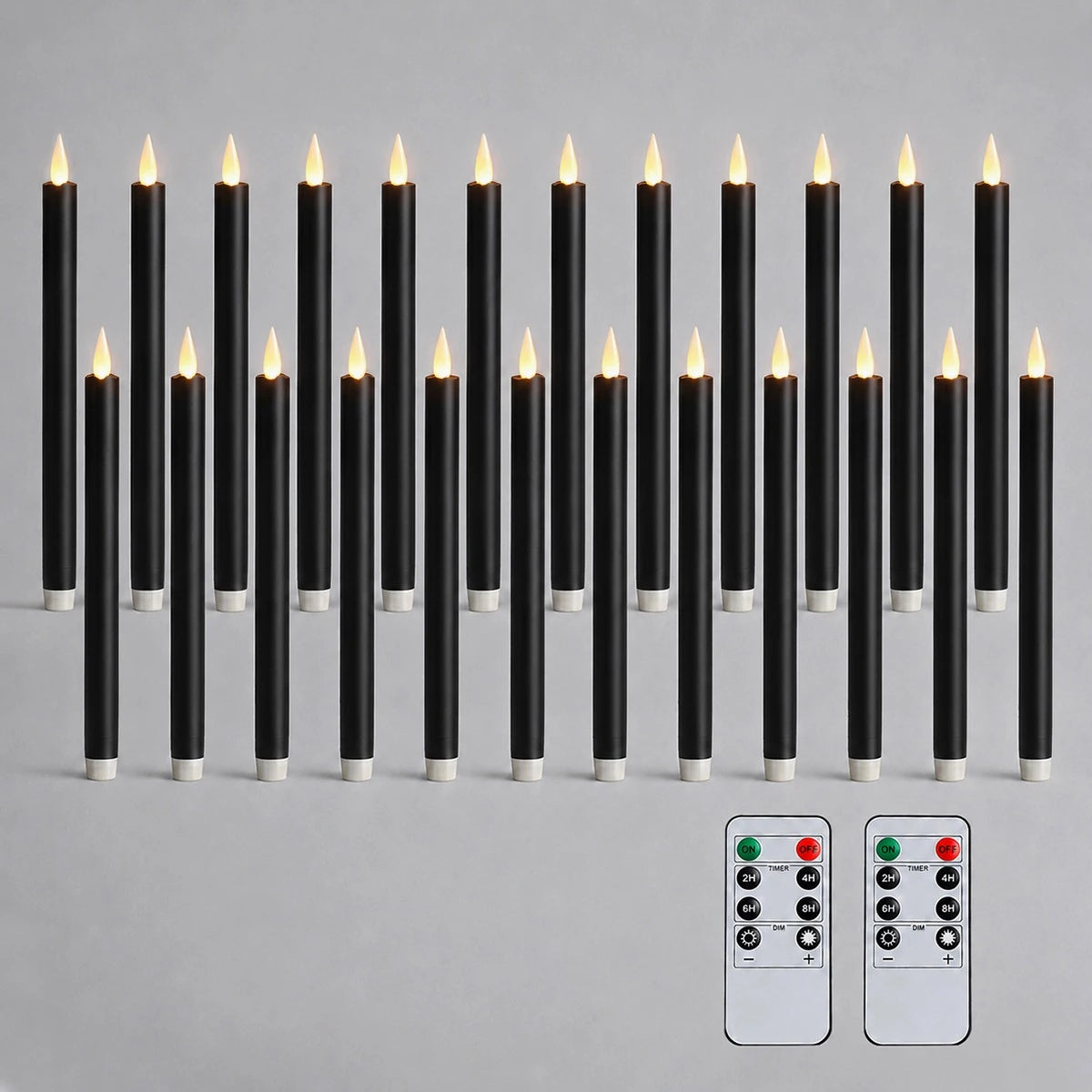 Antizer Flameless Taper Candle