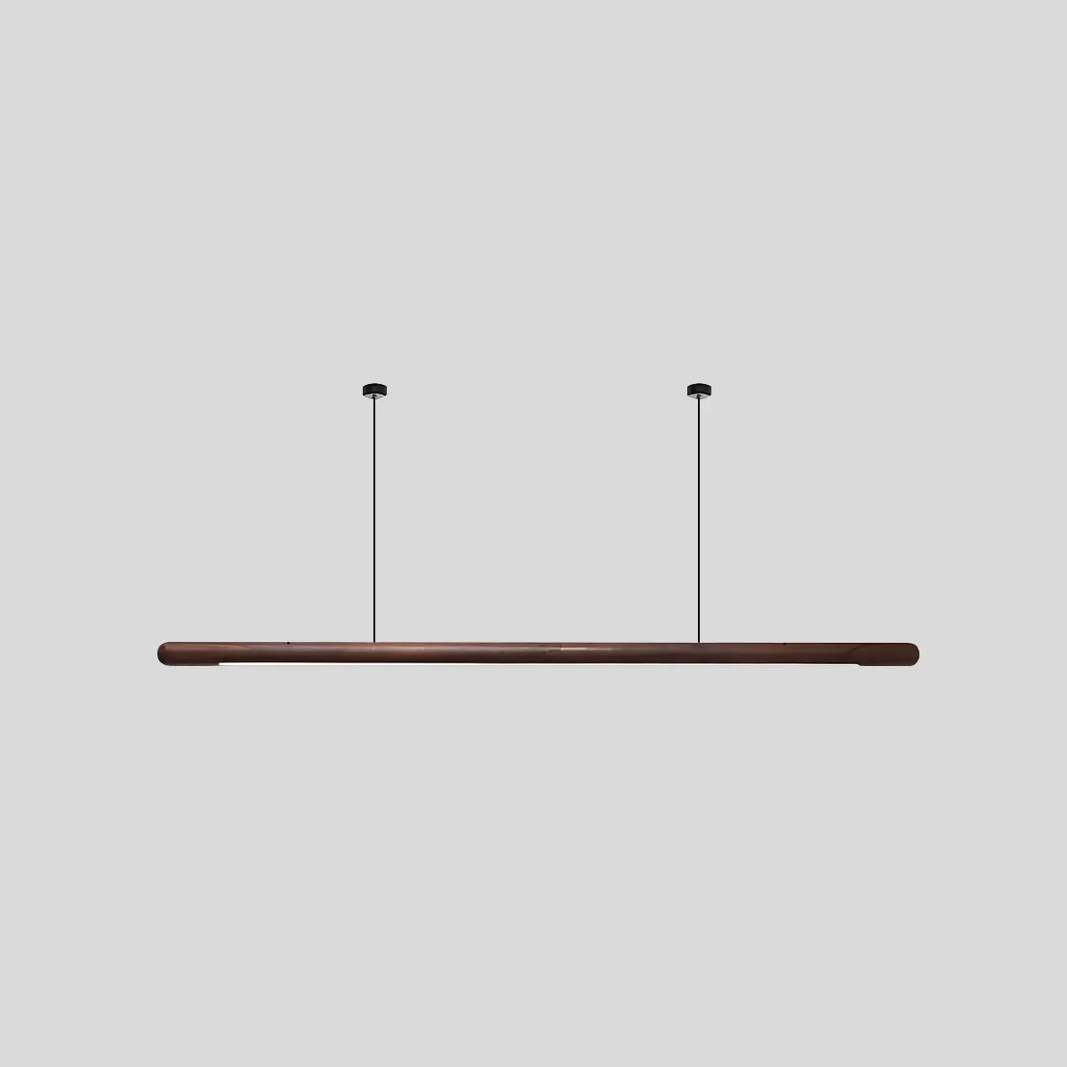 Antizer Svelte Wood Linear Pendant Light for Kitchen