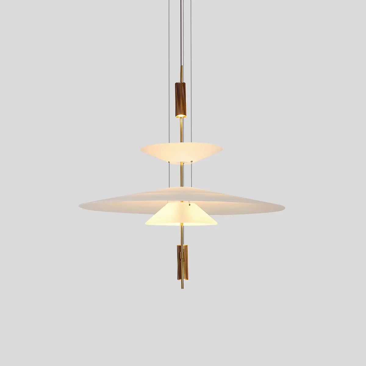 Antizer Layered Disc Pendant Light for Dining Room