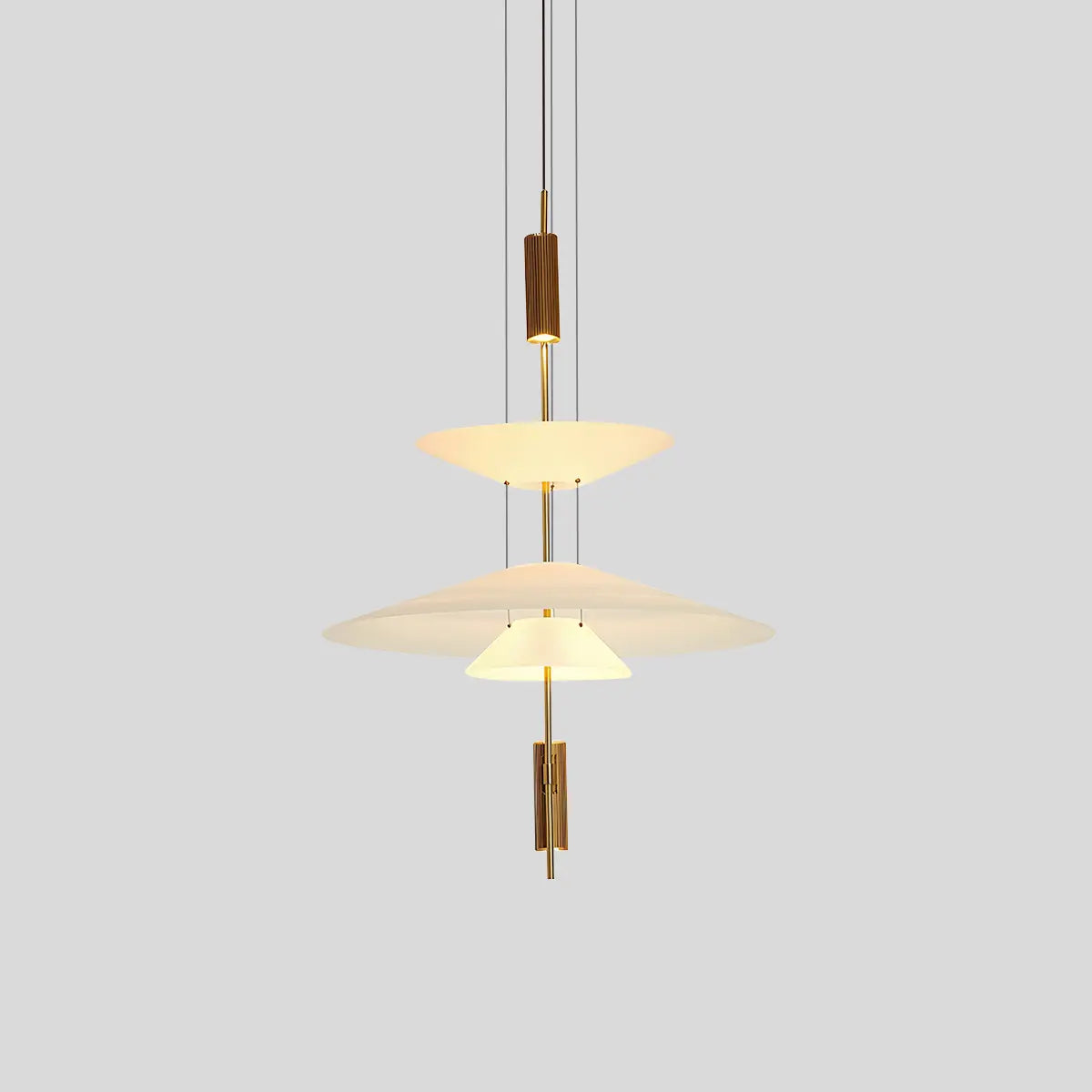 Antizer Layered Disc Pendant Light for Dining Room