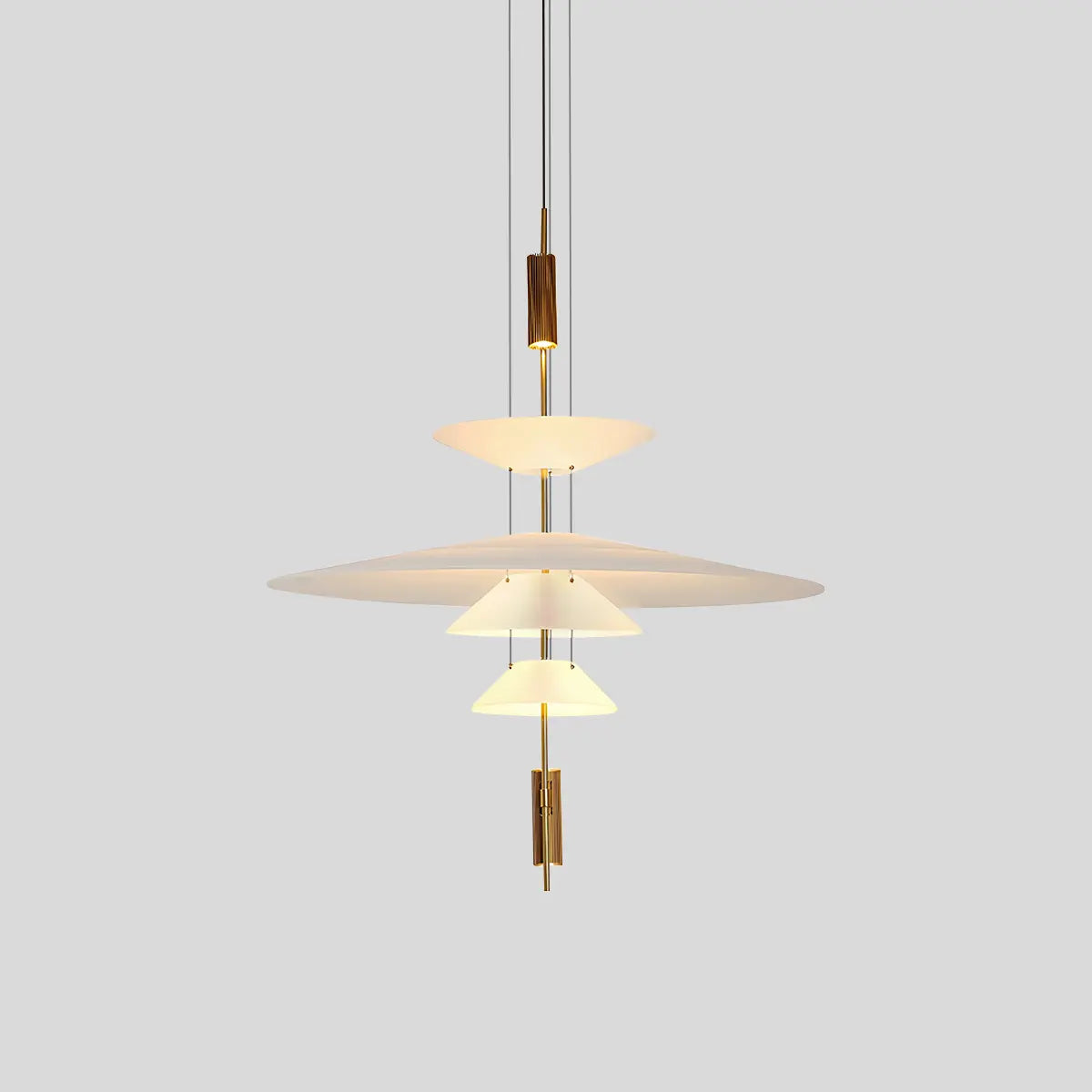 Antizer Layered Disc Pendant Light for Dining Room