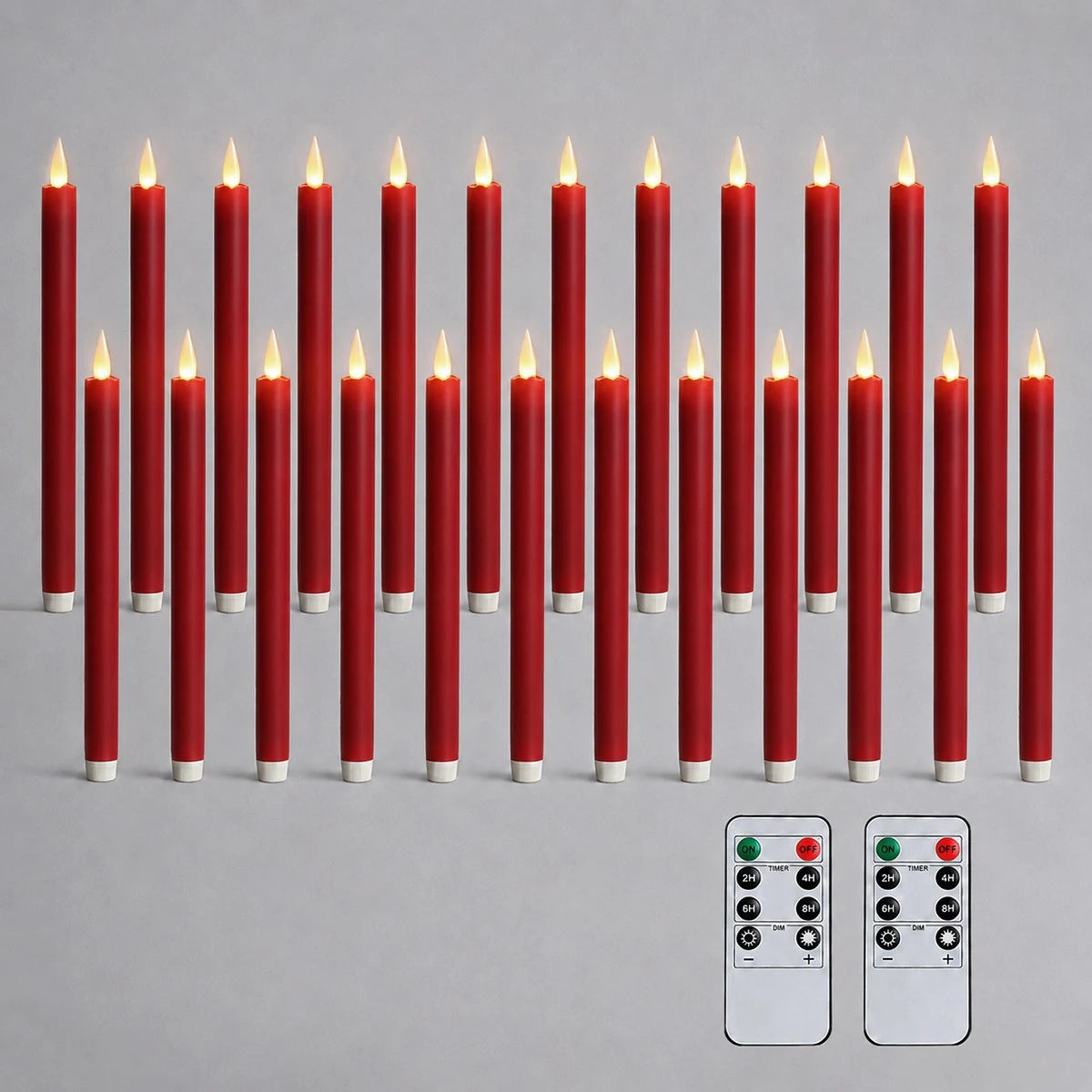 Antizer Flameless Taper Candle