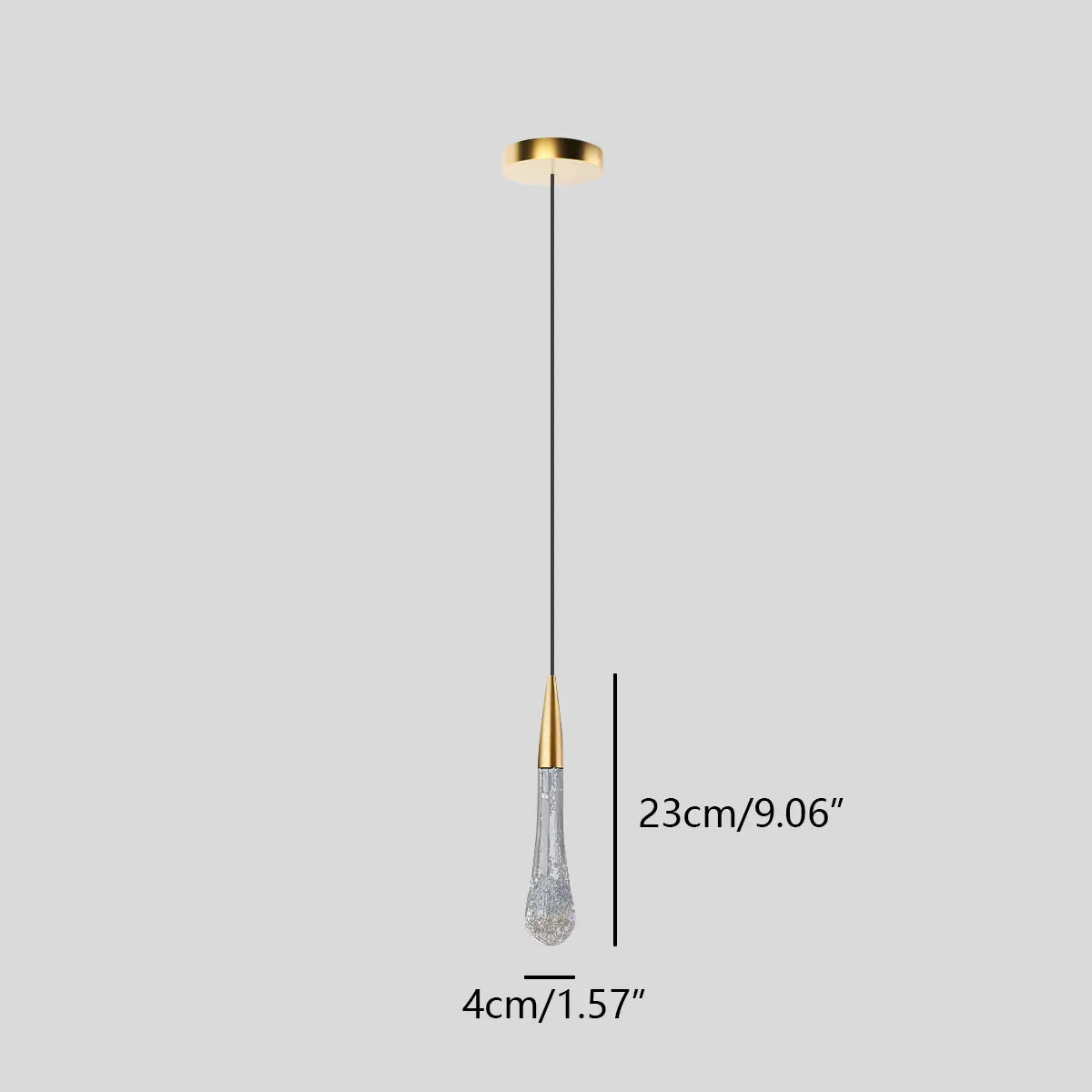 Antizer Chryseos Crystal Pendant Light for Living Room