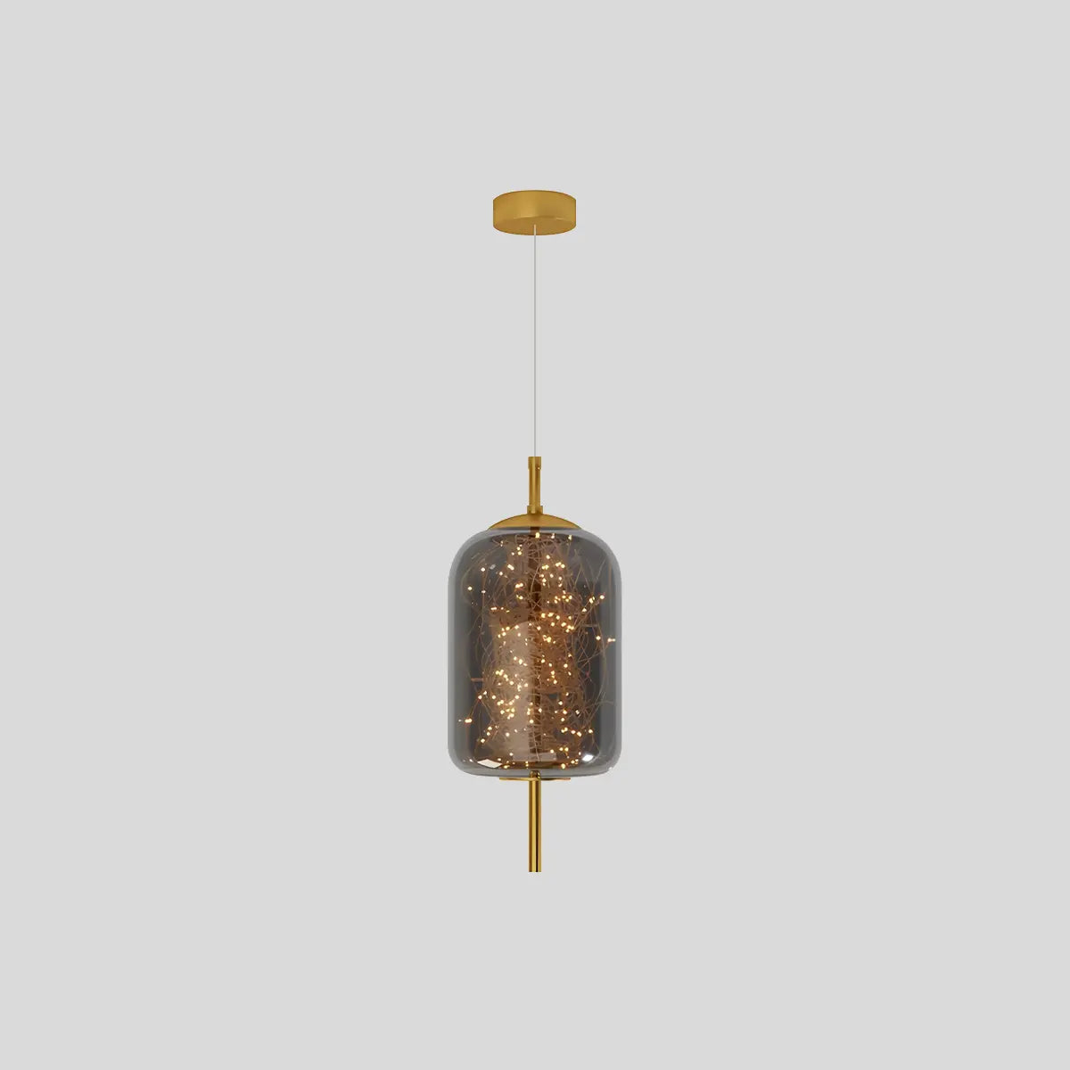Antizer Twirl Modern Pendant Light for Bedroom