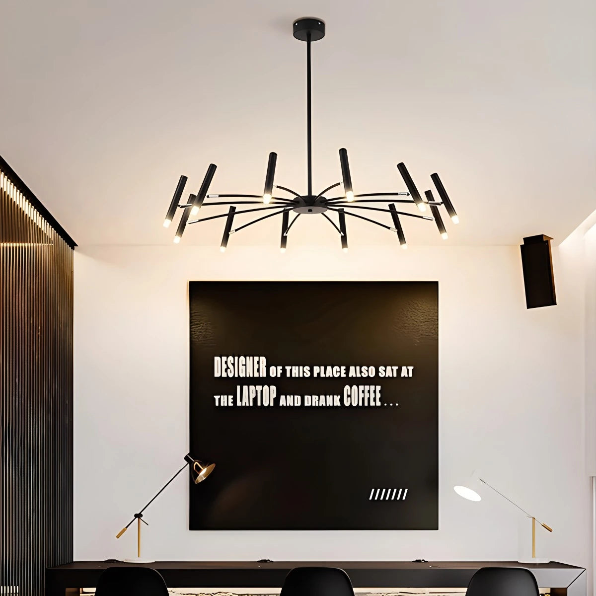 Adjustable Candelabra Chandelier