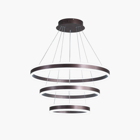 Antizer Circle Layered Living Room Chandelier