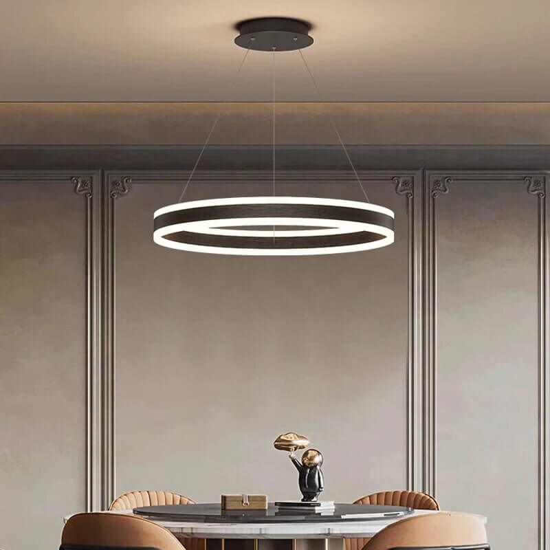 Circle Layered Living Room Chandelier