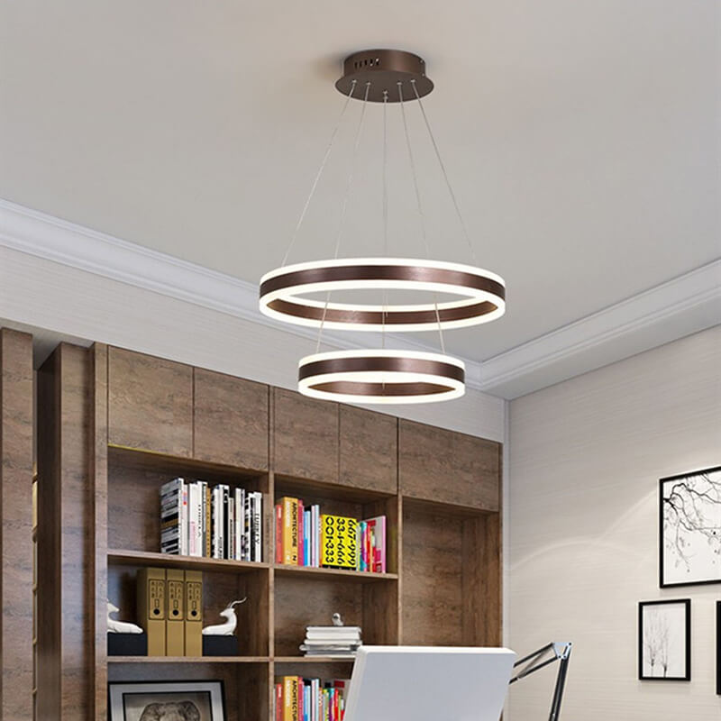 Circle Layered Living Room Chandelier