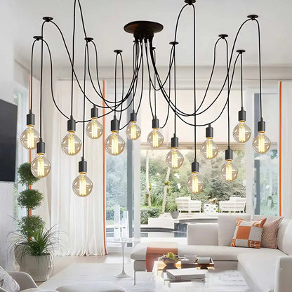 Antizer Alfie Vintage Multiple Light Bulbs Chandelier