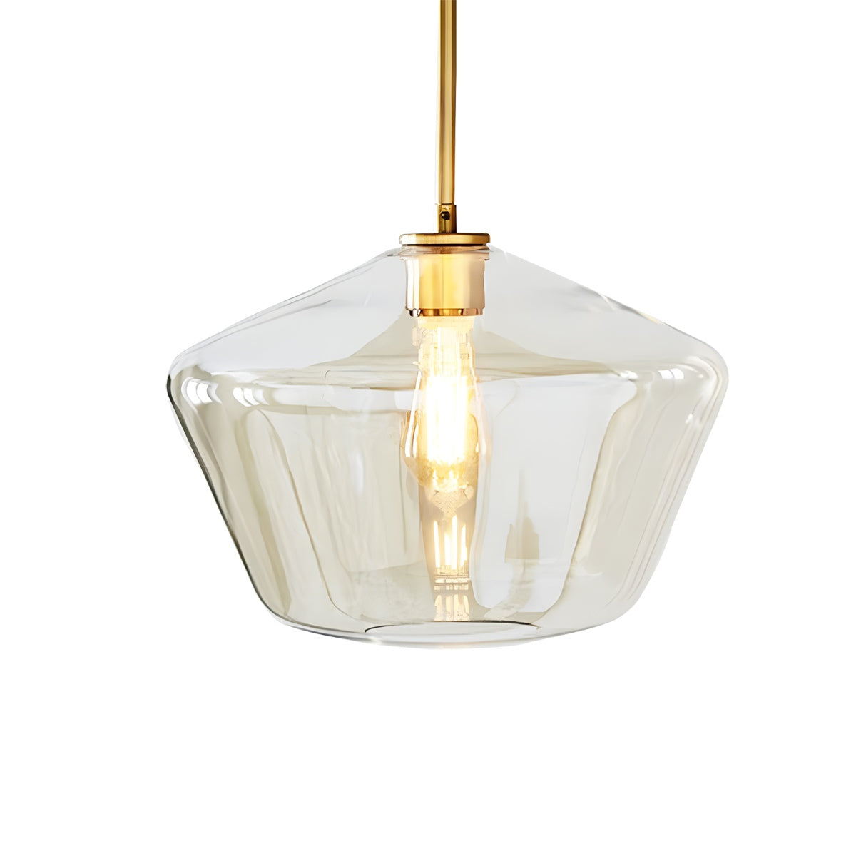 Hailie Clear Glass Pendant Light