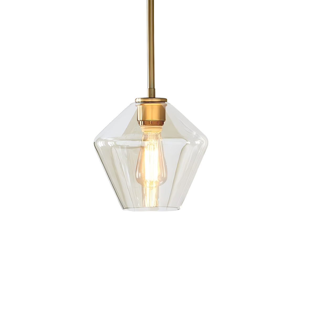 Hailie Clear Glass Pendant Light