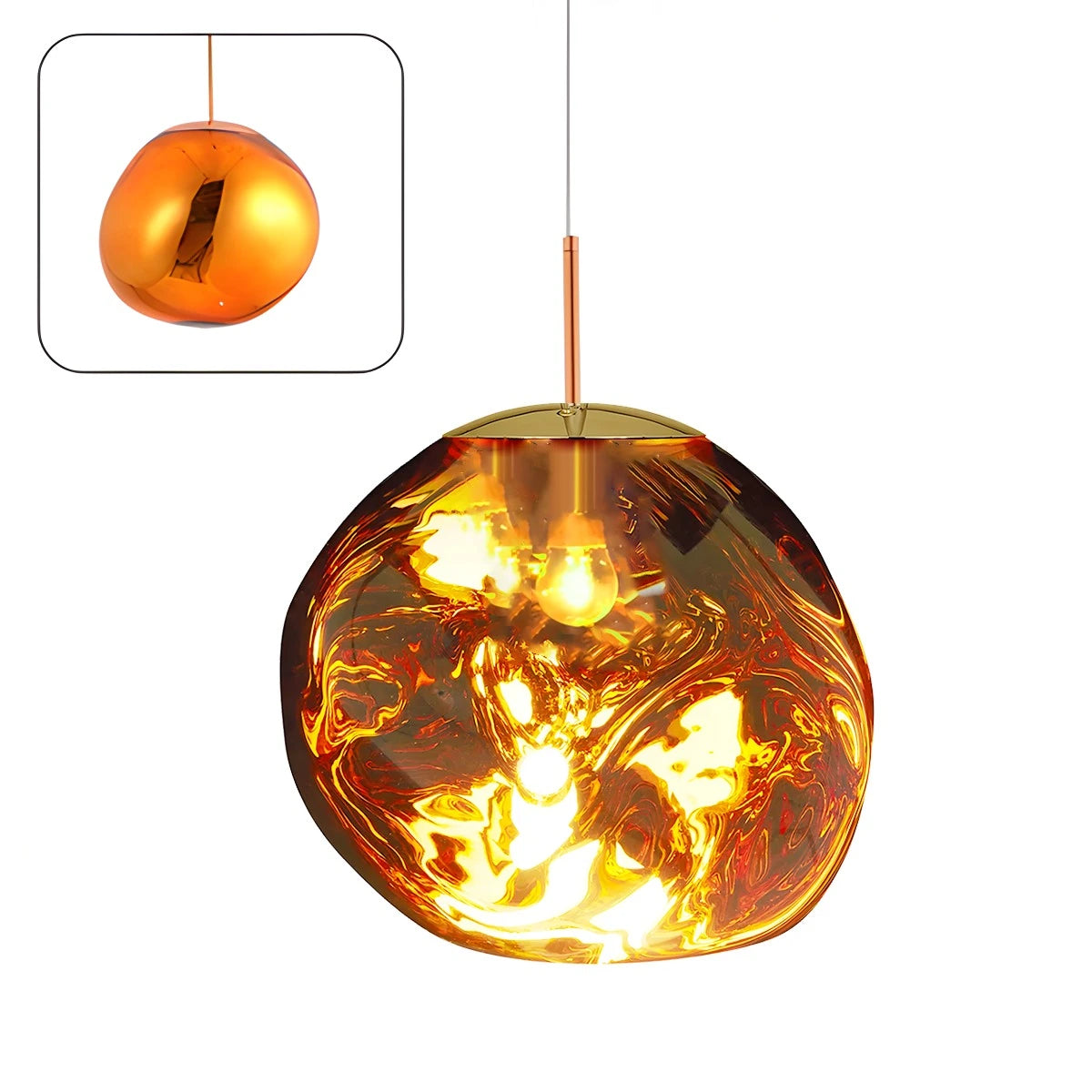Antizer Modern Lava Pendant Light for Dining Room