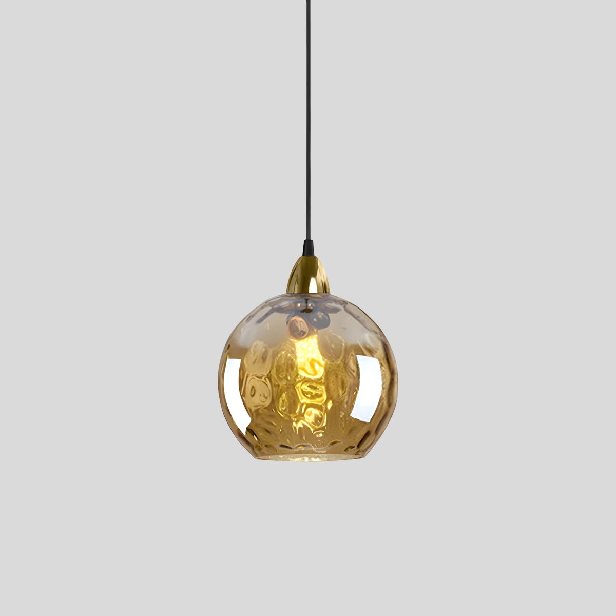 Antizer Colorful Glass Ball Pendant Light for Living Room