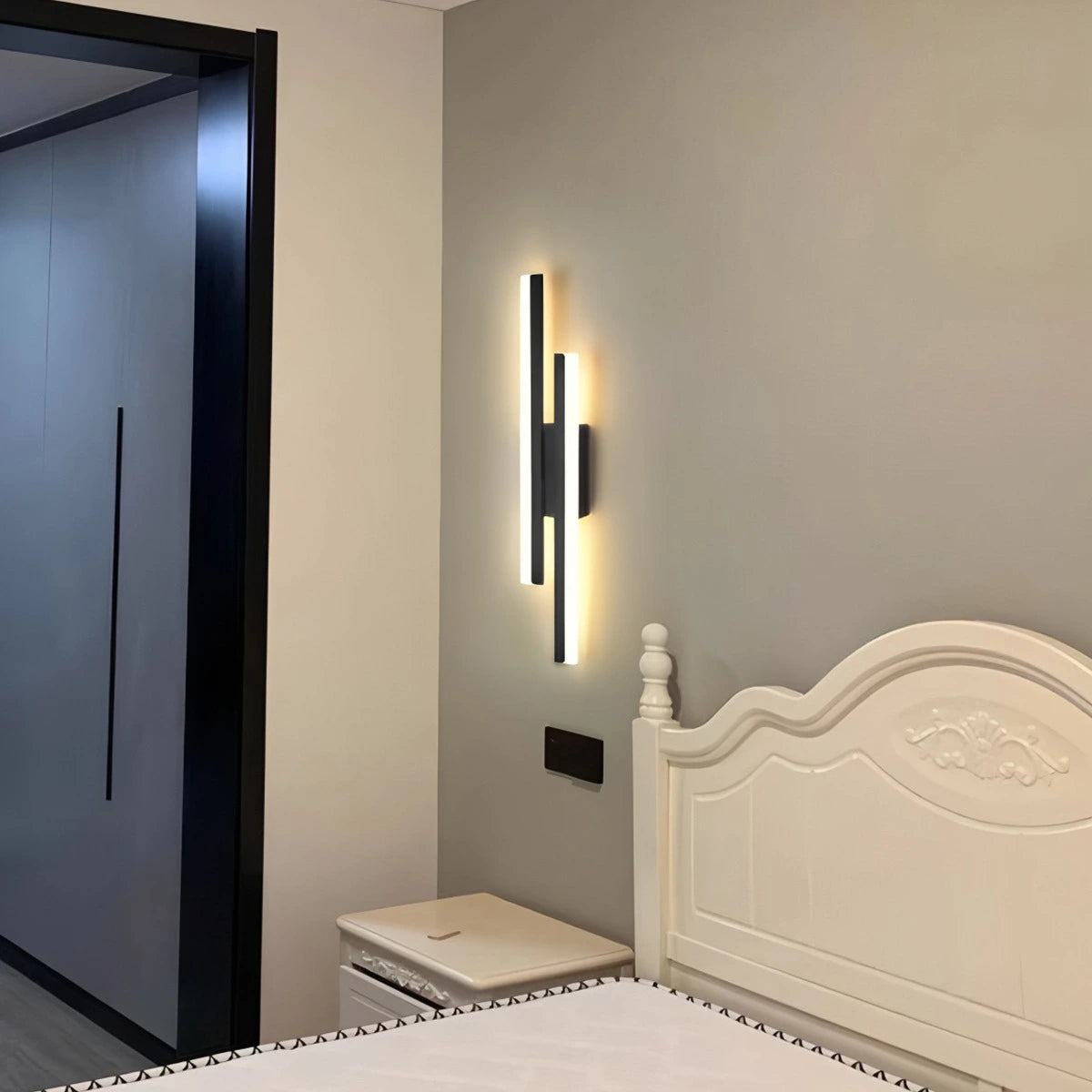 Antier Alana Minimalist H-Shaped Wall Lamp