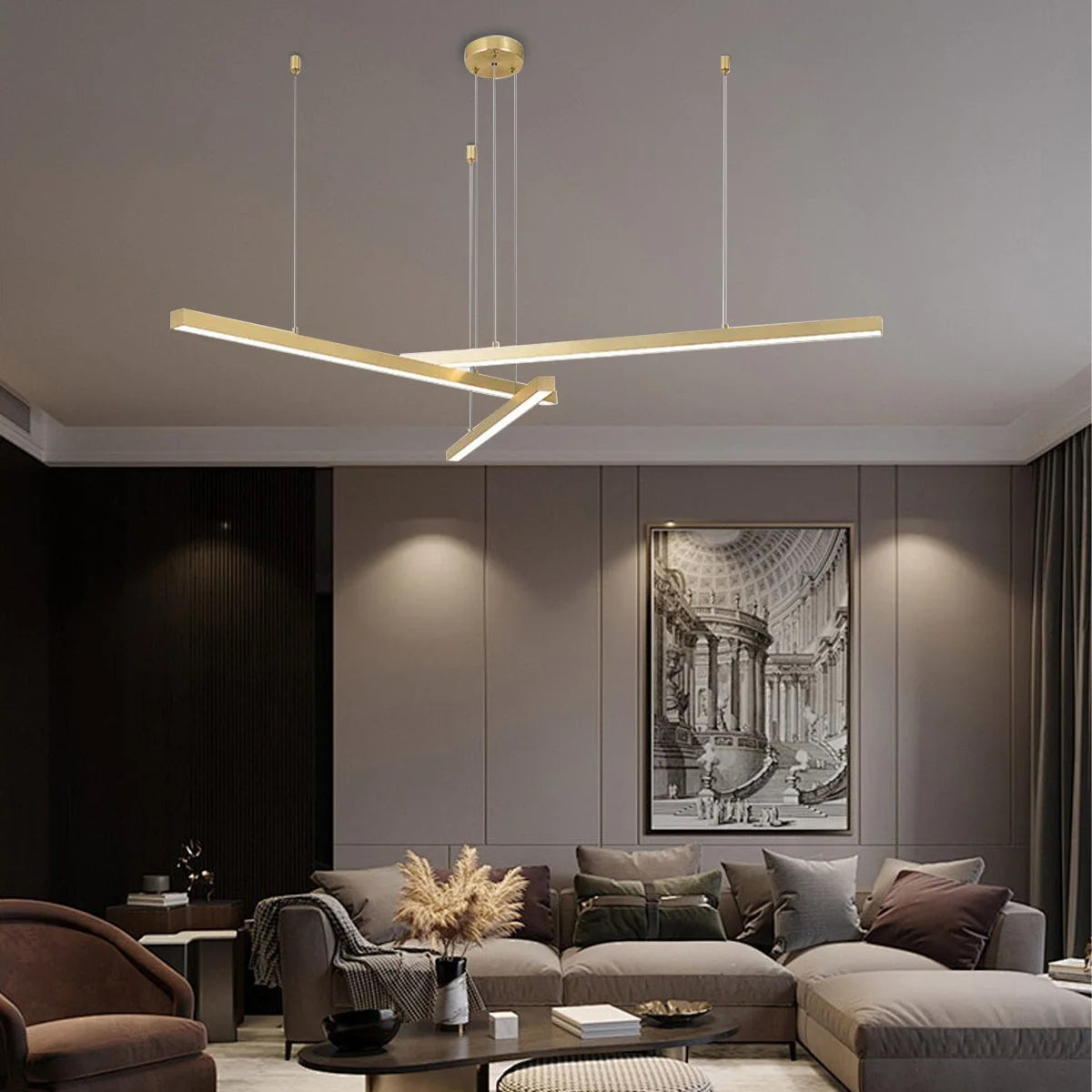 Antize Multi Light Sticks LED Chandelier