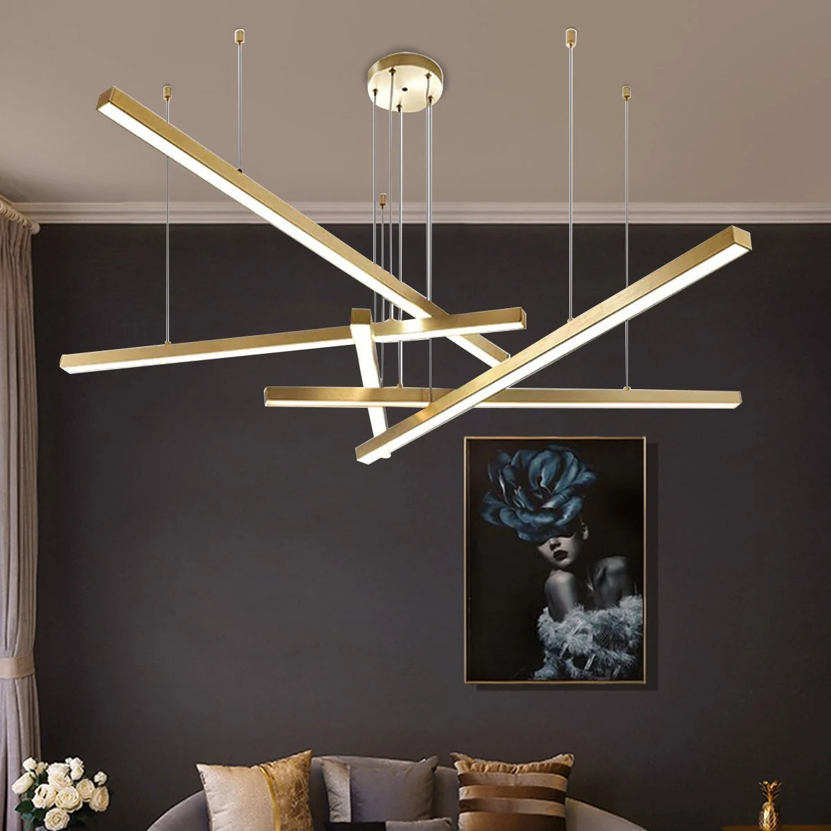 Antize Multi Light Sticks LED Chandelier