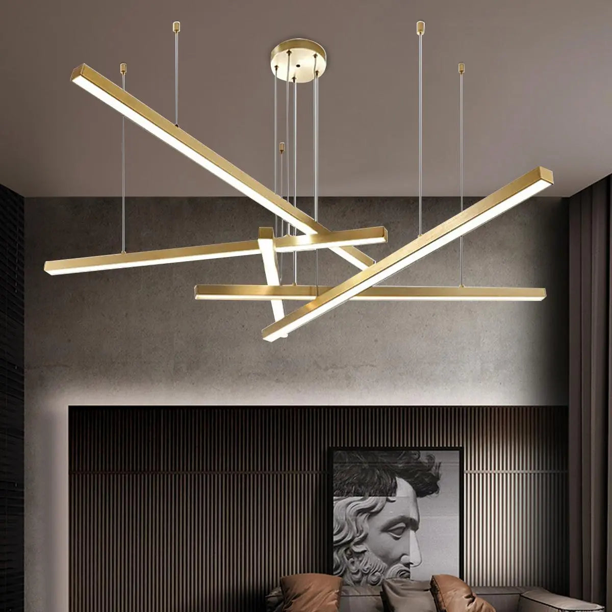 Antize Multi Light Sticks LED Chandelier