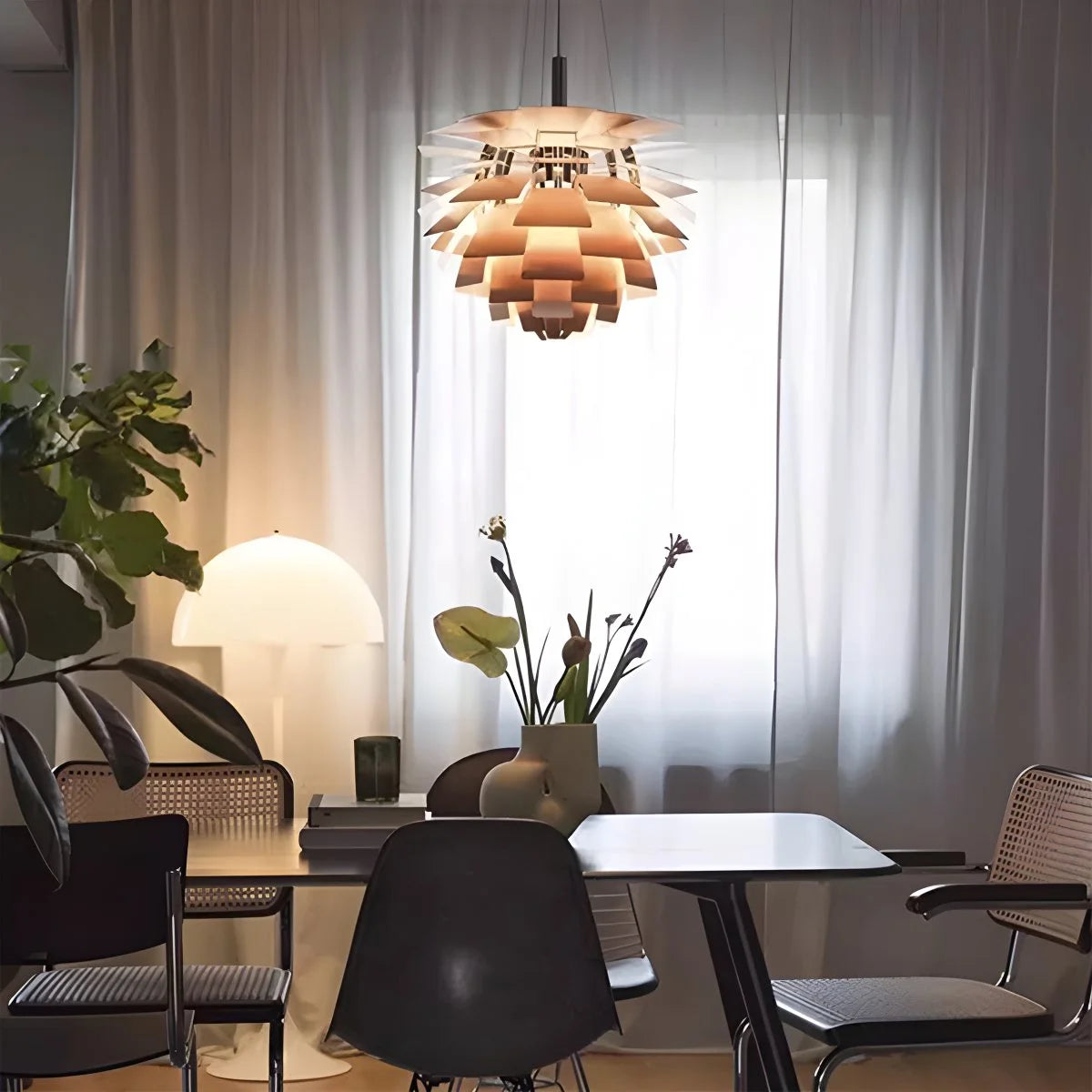 Antize Pinecone Chandelier