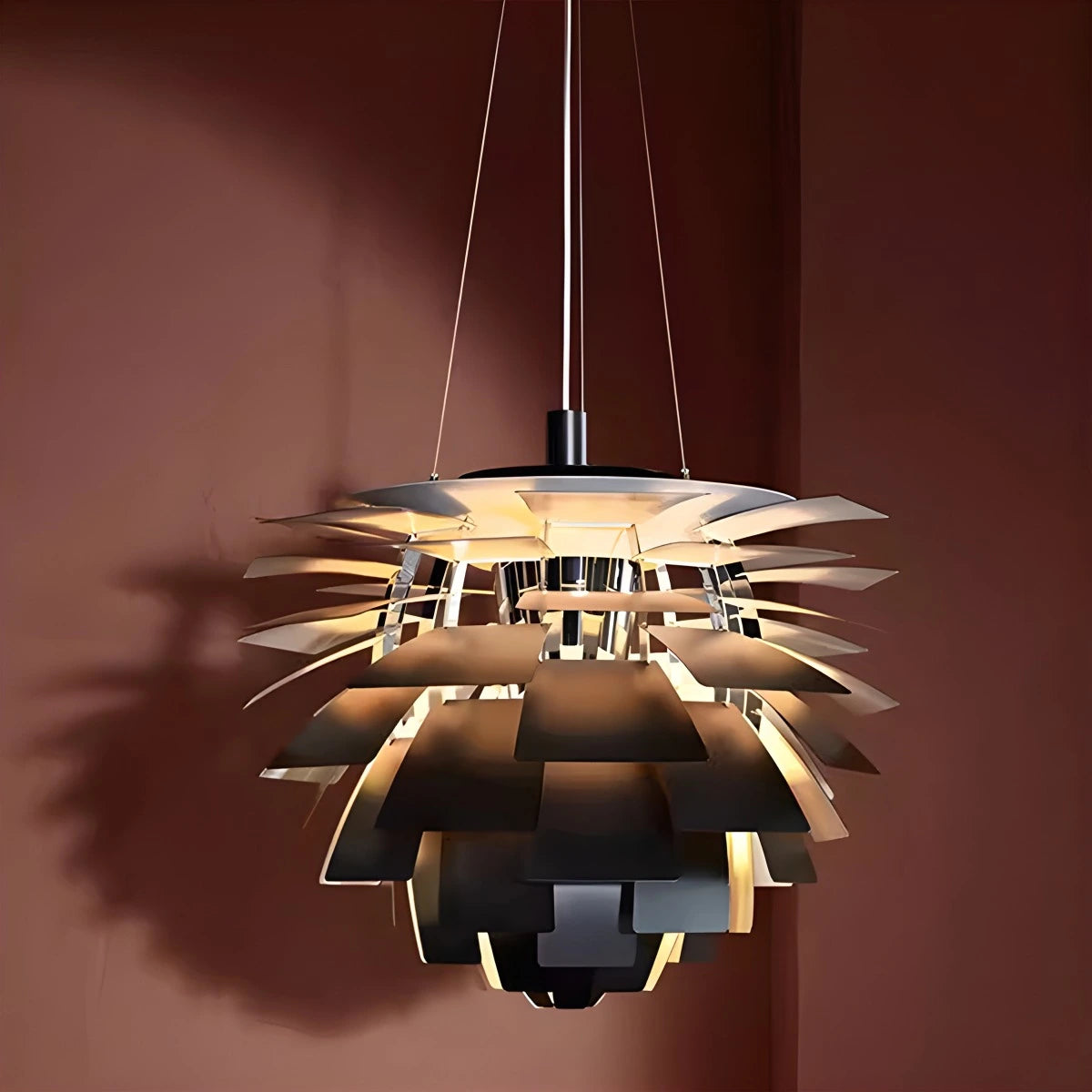 Antize Pinecone Chandelier