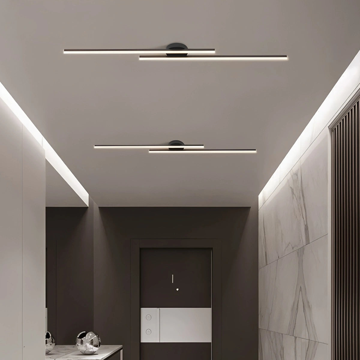 Antizer Simple Linear Ceiling Light for Living Room