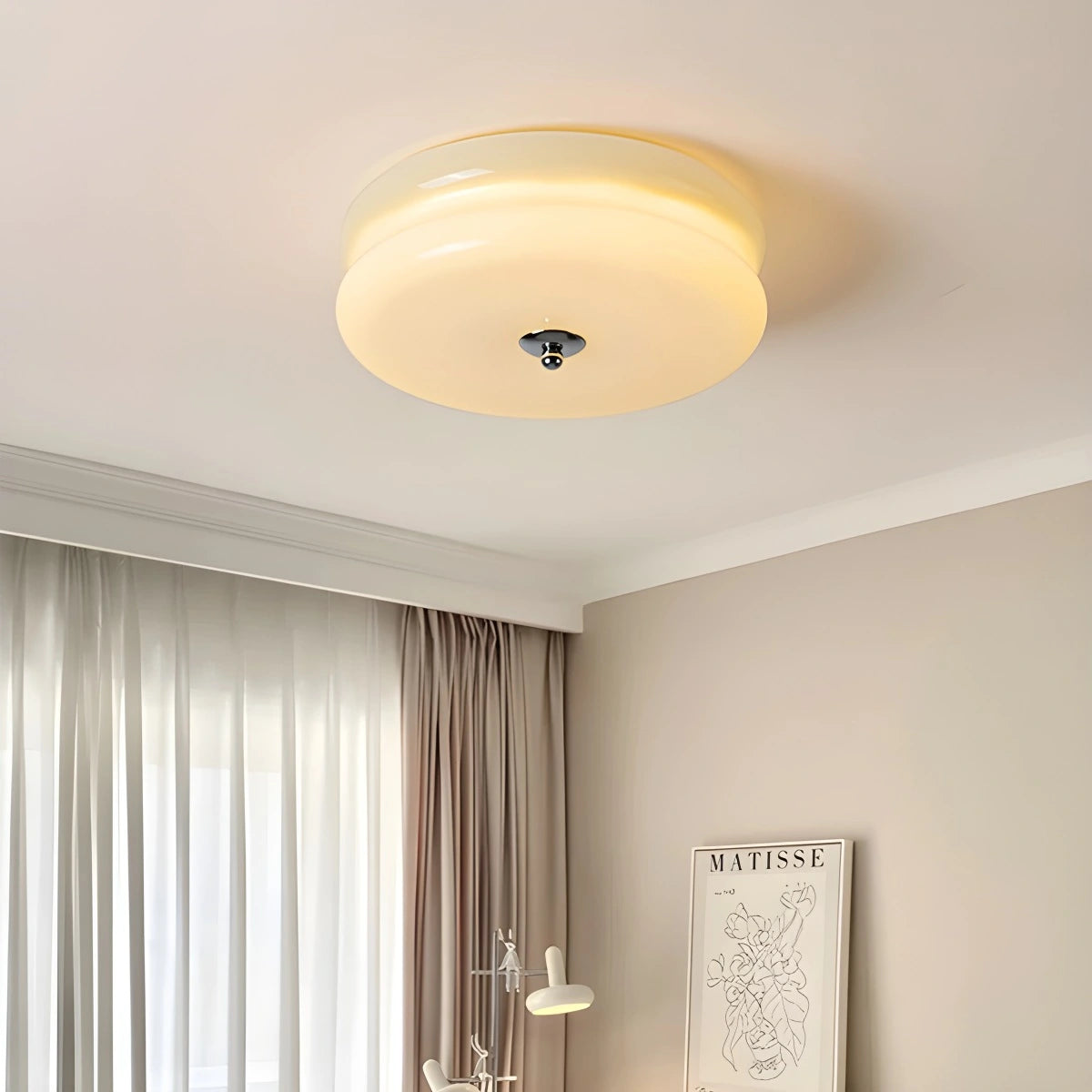 Antizer Art Deco Vintage Ceiling Light for Bedroom