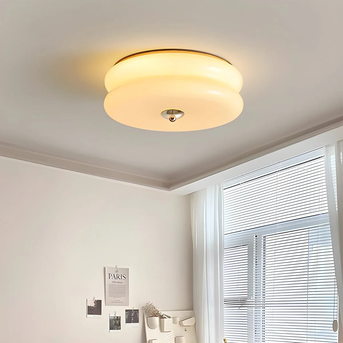 Antizer Art Deco Vintage Ceiling Light for Bedroom