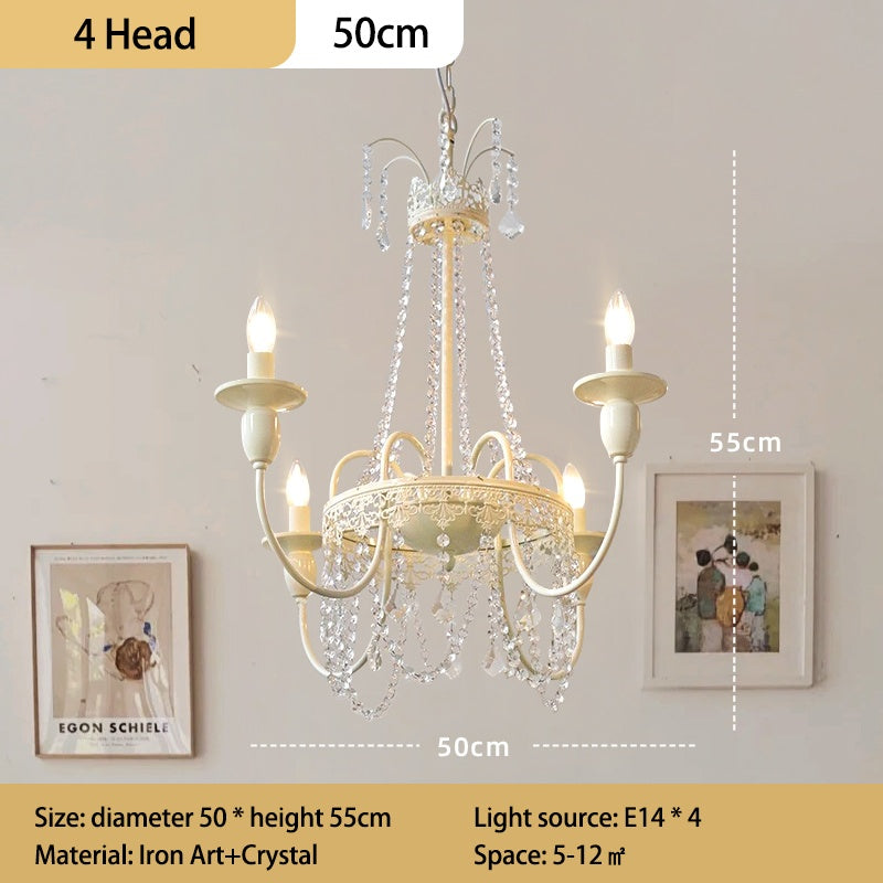 French Candle Crystal Chandelier