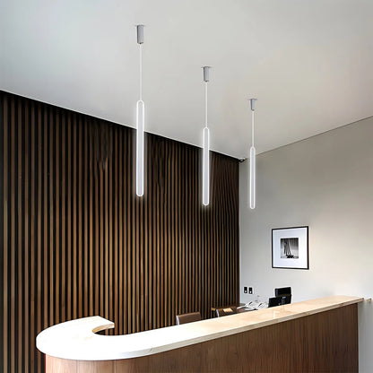 Antizer Modern LED Linear Pendant Light Bedside Lamp