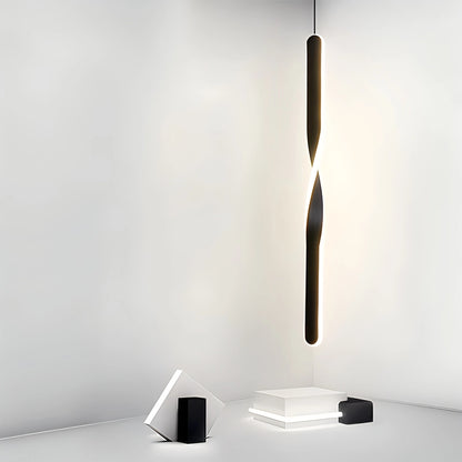 Antizer Modern LED Linear Pendant Light Bedside Lamp