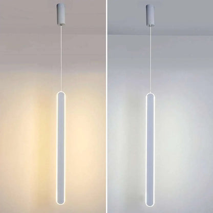 Antizer Modern LED Linear Pendant Light Bedside Lamp