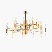 Antizer Adjustable Round Tube Chandelier