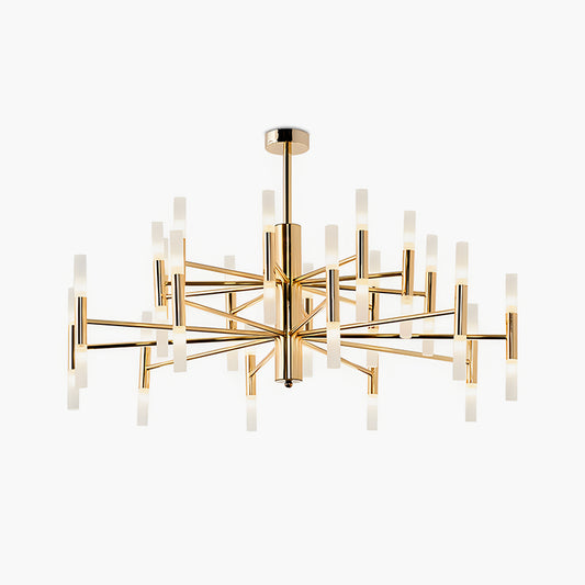 Adjustable Round Tube Chandelier