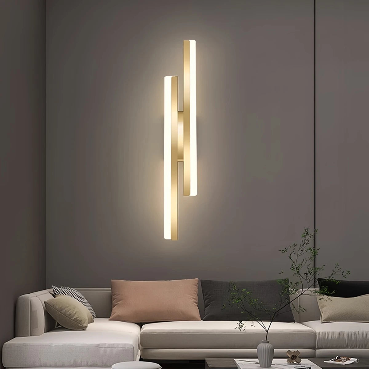 Antier Alana Minimalist H-Shaped Wall Lamp