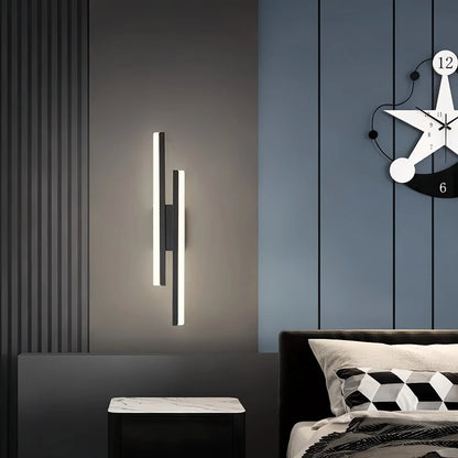 Antier Alana Minimalist H-Shaped Wall Lamp