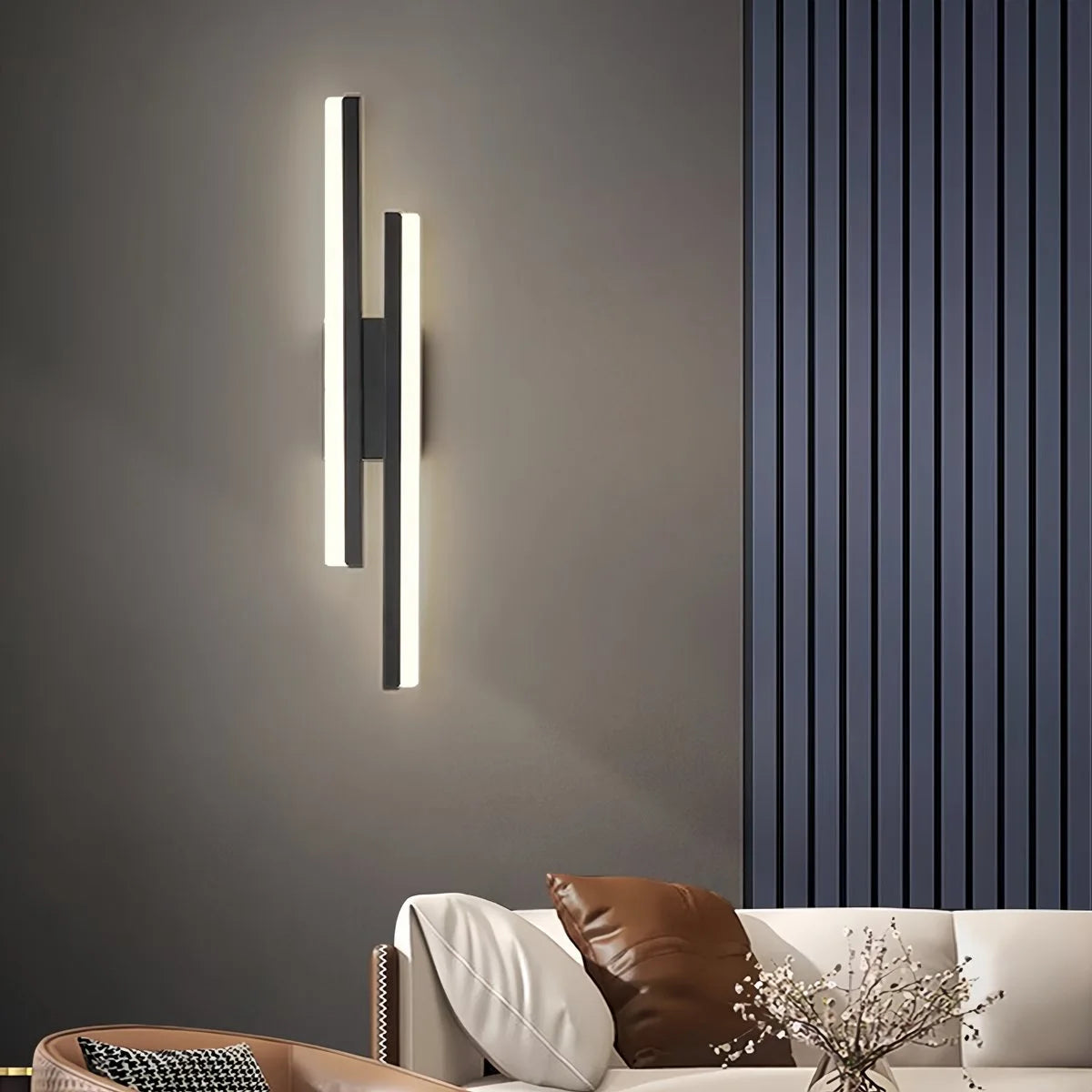 Antier Alana Minimalist H-Shaped Wall Lamp