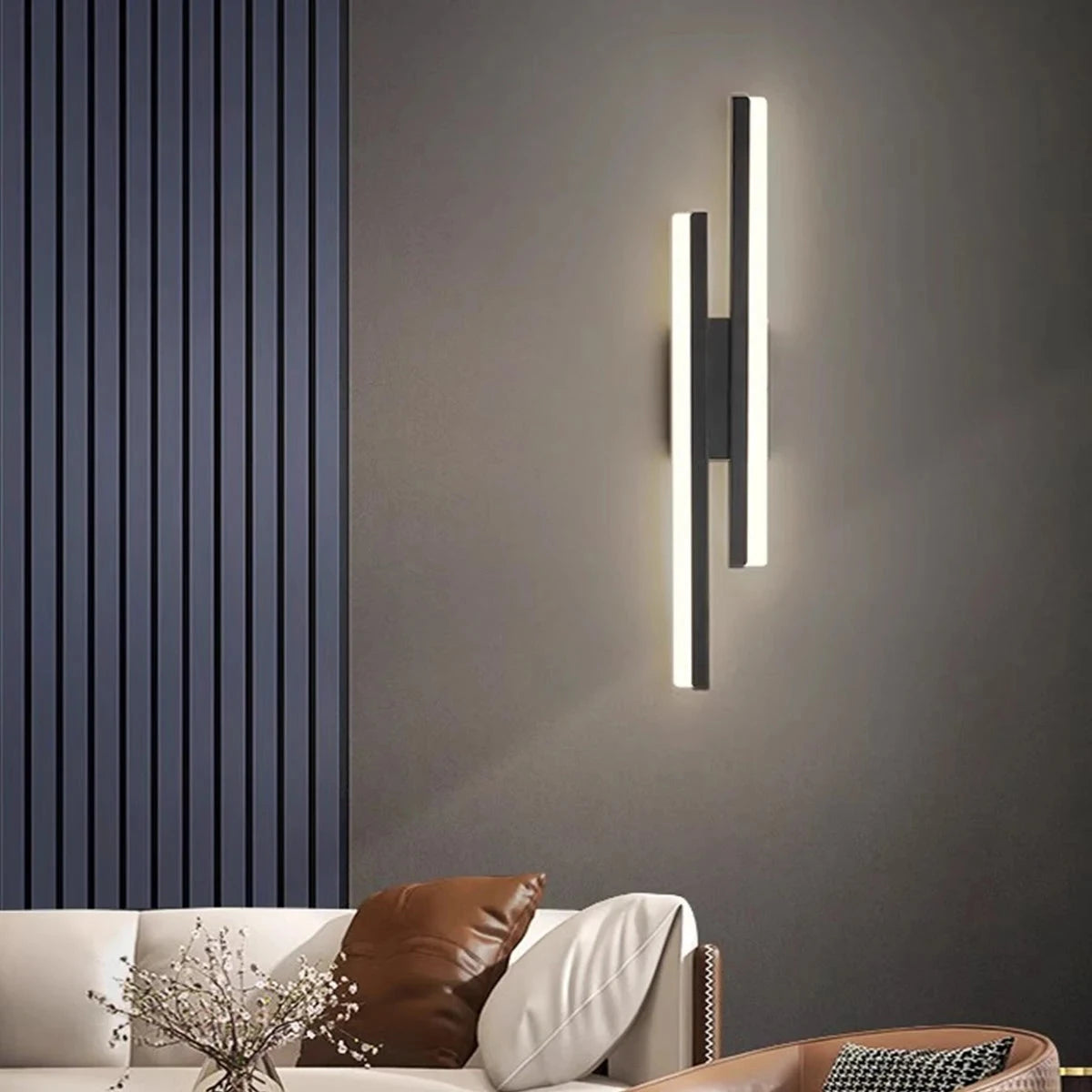Antier Alana Minimalist H-Shaped Wall Lamp