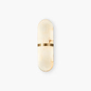 Antizer Melange Pill Form Spanish Alabaster Wall Sconce