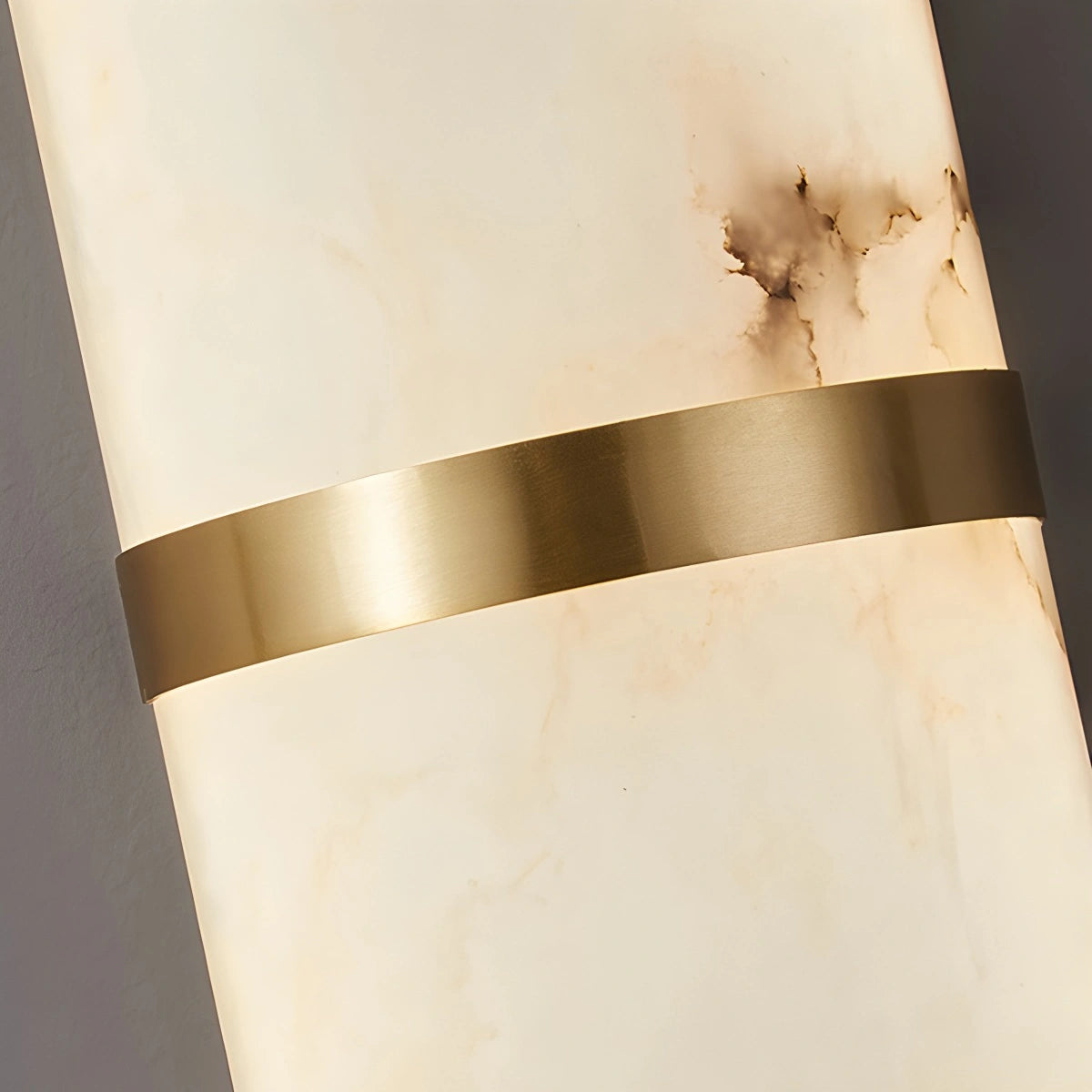 Antizer Melange Pill Form Spanish Alabaster Wall Sconce