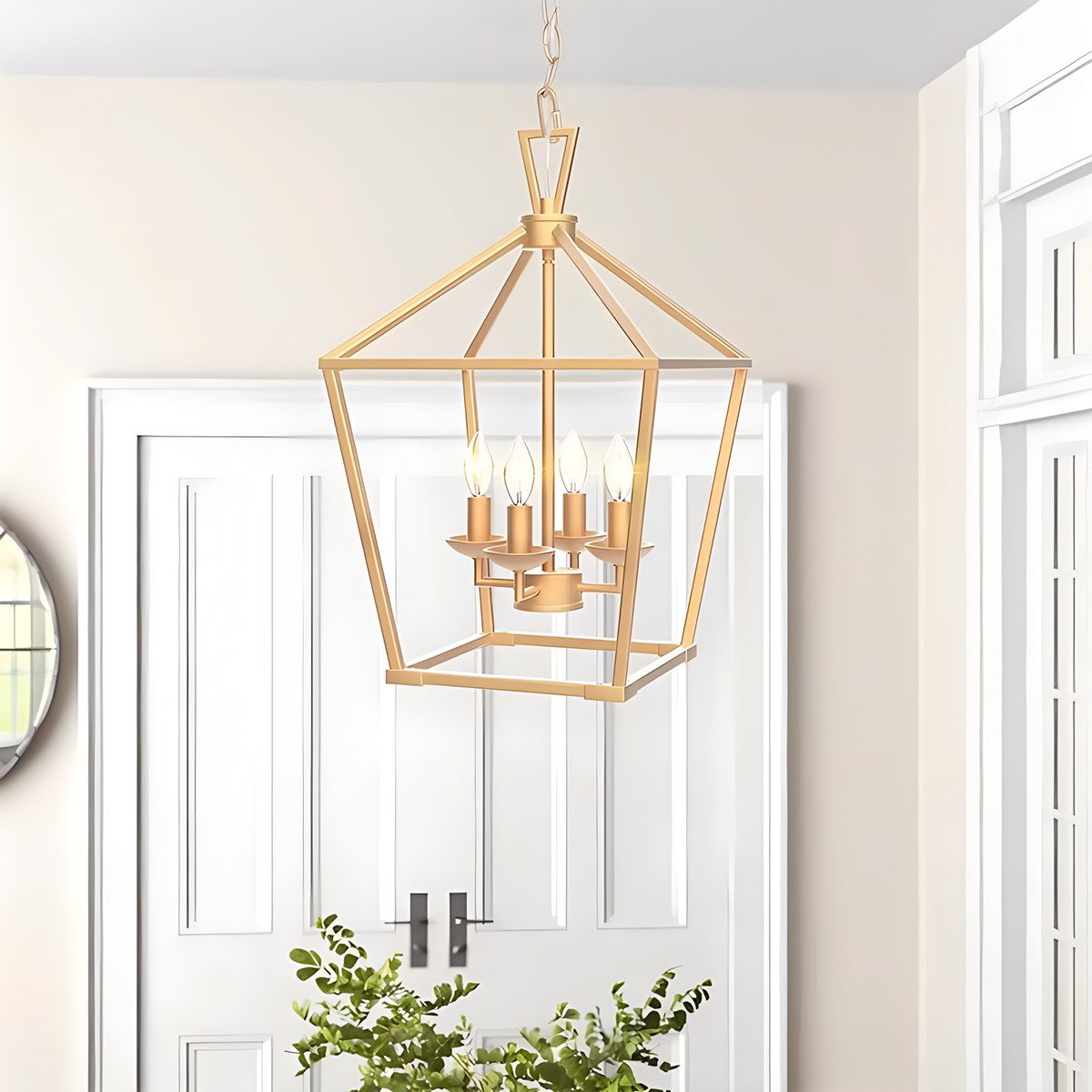 Bird Cage Iron Pendant Lamp