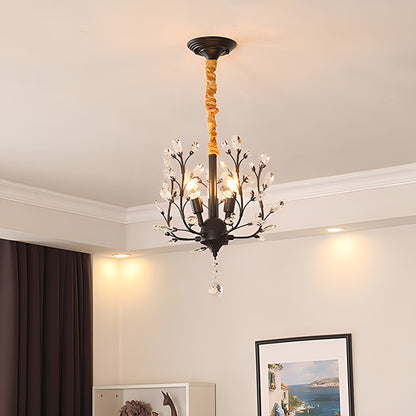 Antizer Branch Crystal Chandelier for Living Room