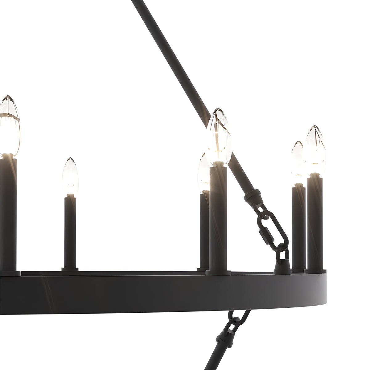 Candle Shaped Chandelier