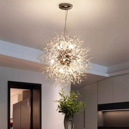 Antizer Charlie Dandelion Crystal Chandelier