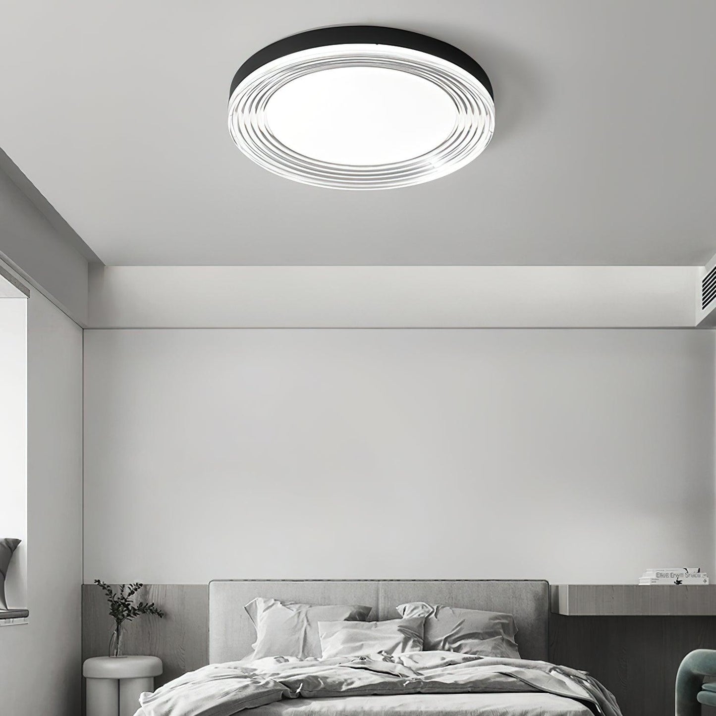 Antizer Circular Acrylic Ceiling Light for Bedroom